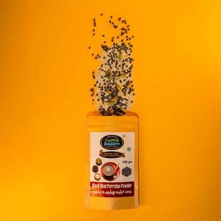 PappuDaddu BLACK DHAL PORRIDGE POWDER (கருப்பு உளுந்து கஞ்சிமாவு)