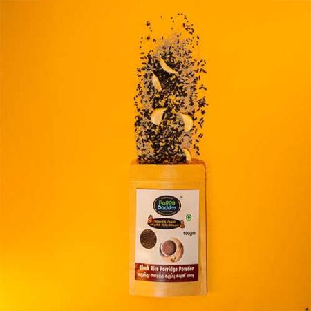 PappuDaddu BLACK RICE PORRIDGE POWDER (கருப்பு கவுனி அரிசி கஞ்சிமாவு)