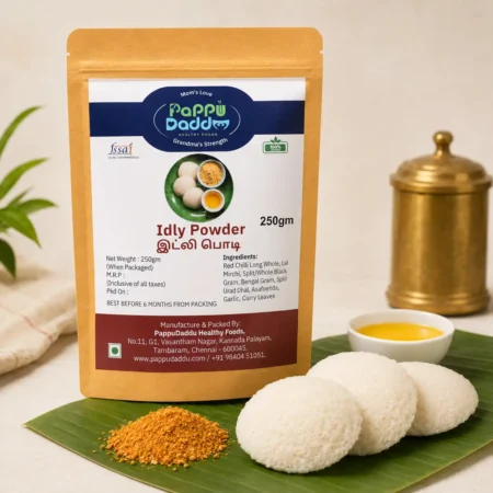 PappuDaddu IDLY POWDER (வறுத்து அரைத்த இட்லி பொடி)
