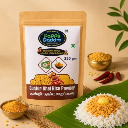 PappuDaddu GUNTUR DHAL POWDER (குண்டூர் பருப்புசாத பொடி)