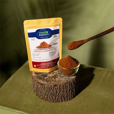 Pappudaddu Black Sesame Gram Idly Powder