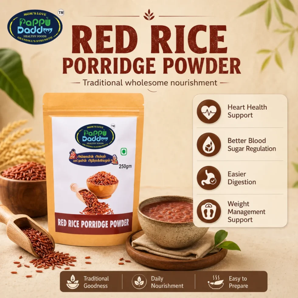 Red Rice Porridge Powder Benefits