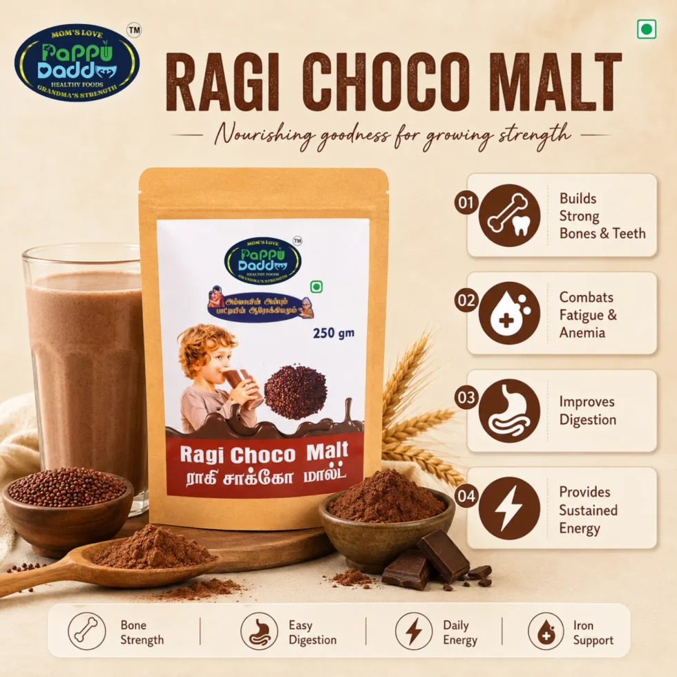 Ragi Choco Malt Benefits